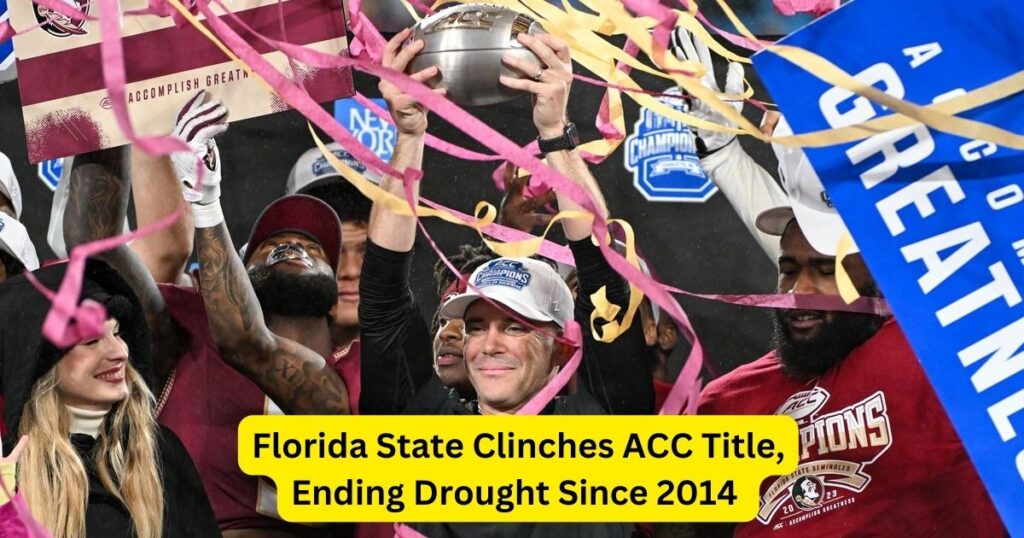 Florida State Clinches ACC Title