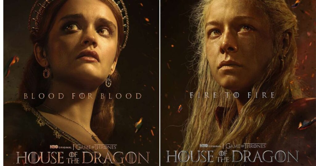 Official Posters for 'House of the Dragon' Season 2